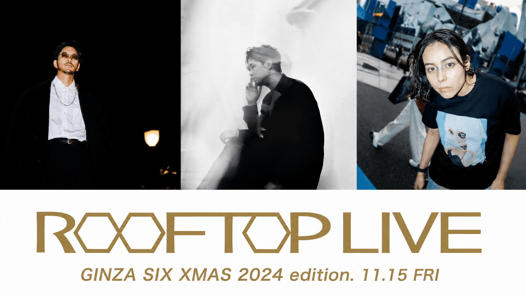 ROOFTOP LIVE GINZA SIX XMAS 2024